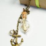 Personalized Message In A Bottle Necklace